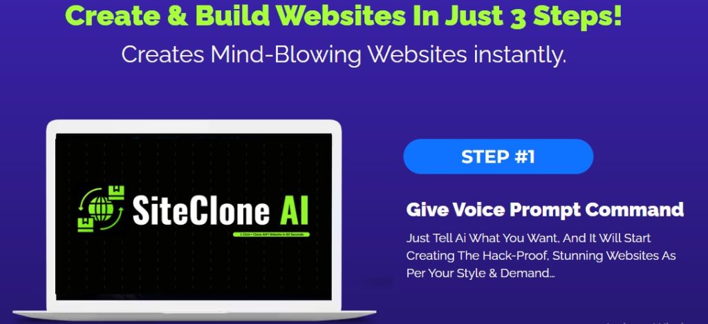 How does SiteClone AI work?