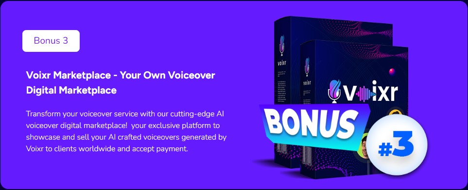 Voixr Review Bonus