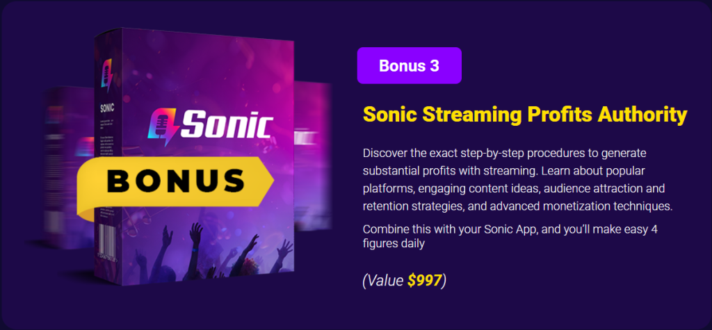 Sonic bonus